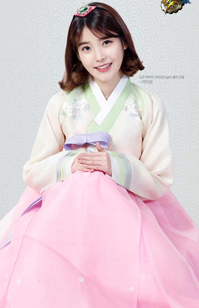 Sao Hàn xinh đẹp trong trang phục hanbok đón năm mới - 9