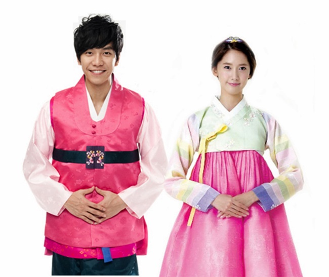 Sao Hàn xinh đẹp trong trang phục hanbok đón năm mới - 13