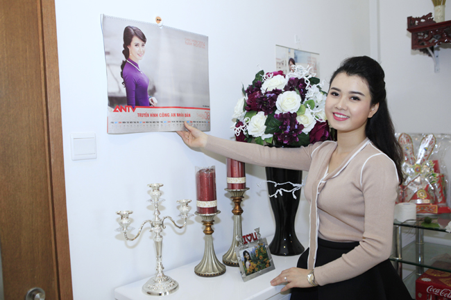 Căn hộ tràn ngập sắc xuân của MC Hương Giang - 11