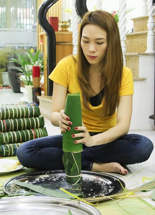 Sao Việt khoe người thân ngày đầu xuân - 2