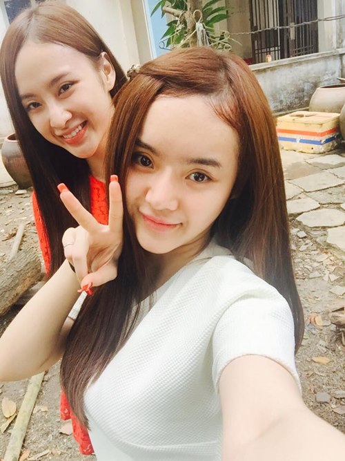 Sao Việt khoe người thân ngày đầu xuân - 4