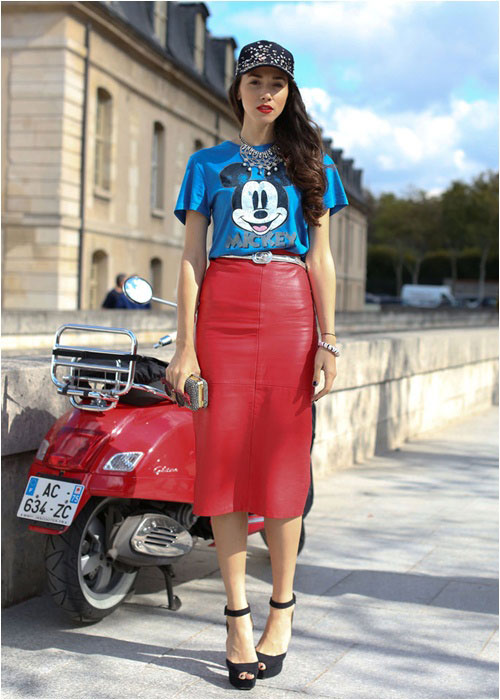 Luôn có cách để mặc đẹp với chiếc váy đỏ - 8