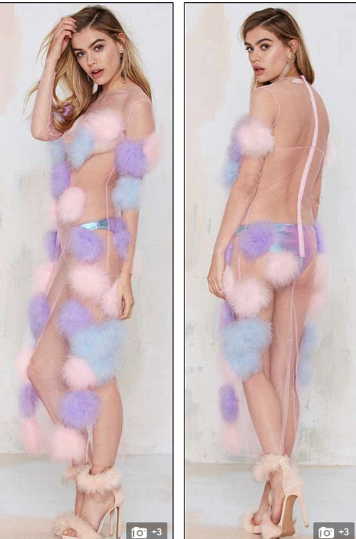 Bất ngờ với váy "mặc như không” giá hơn 10 triệu - 2