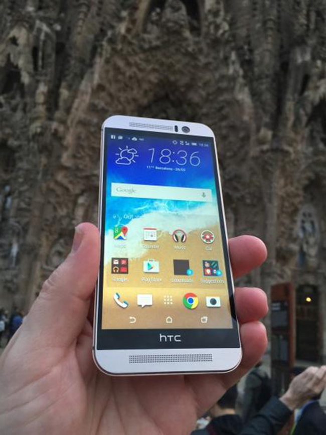 Trên tay HTC One M9.
