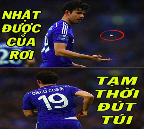Ảnh chế tuần 1/T3: Sư phụ Penaldo, đắng lòng Costa - 6