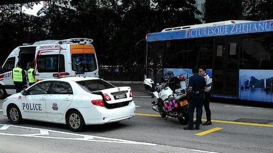 Rơi từ đường cao tốc, cô gái Việt tử vong ở Singapore - 1