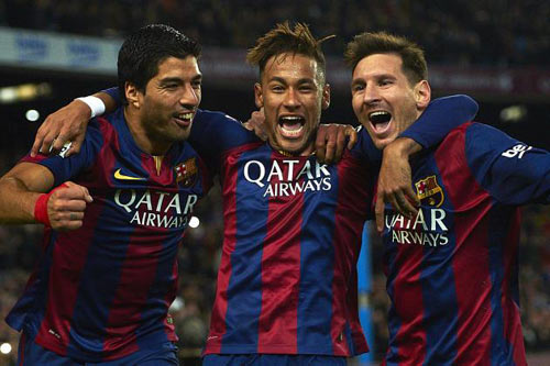 Messi - Suarez - Neymar đang "phát hỏa" khủng khiếp - 1