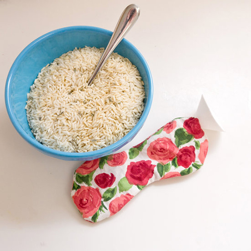 Tự làm mặt nạ gạo cho đôi mắt hết thâm quầng - 8