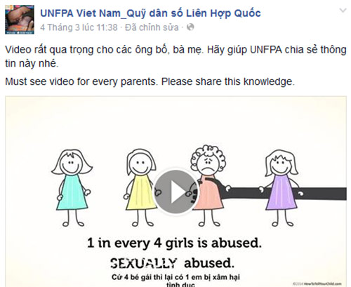 Clip cảnh báo việc lạm dụng tình dục ở trẻ em - 1