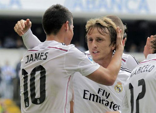 Real sa sút: Trong nỗi nhớ Modric, James Rodriguez - 1