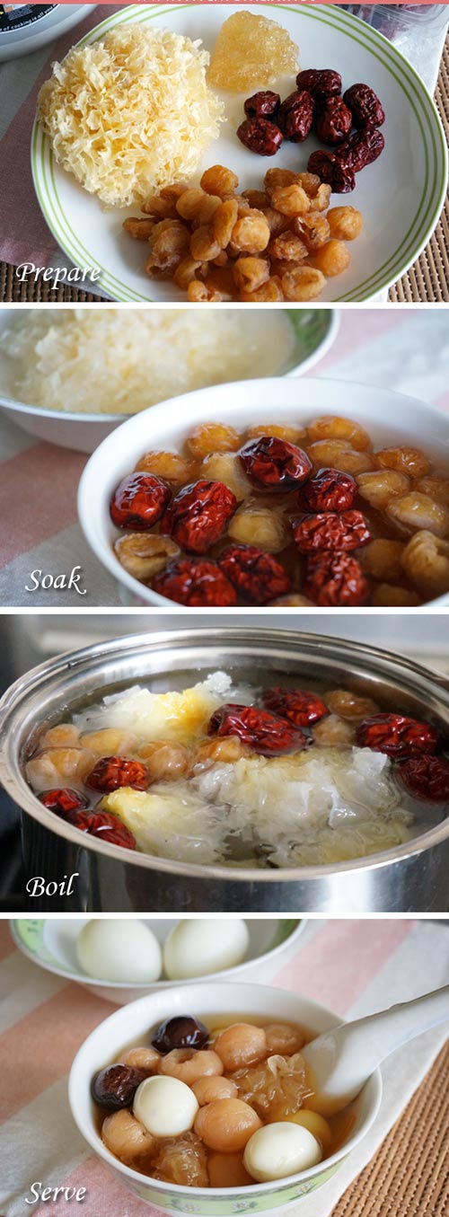 Súp nhãn: Món ăn hữu ích cho làn da bóng mịn - 2