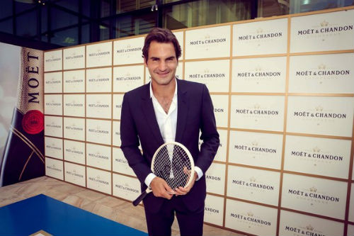 Federer lịch lãm bên dàn người đẹp Hollywood - 1