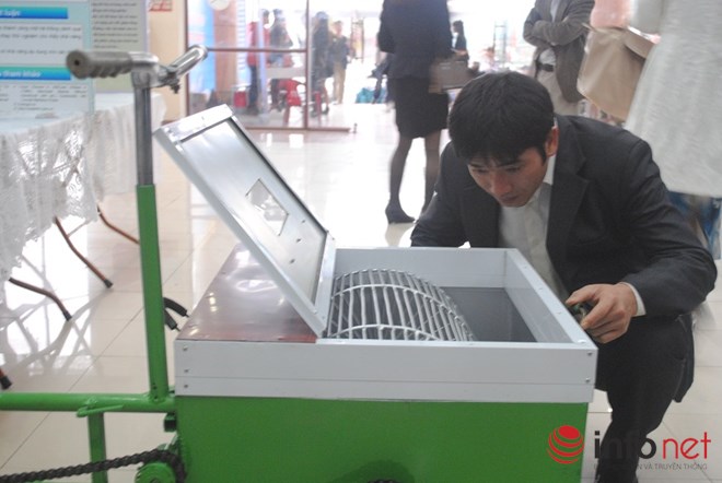 Độc đáo vật dụng sáng tạo của các “kỹ sư nhí” - 7
