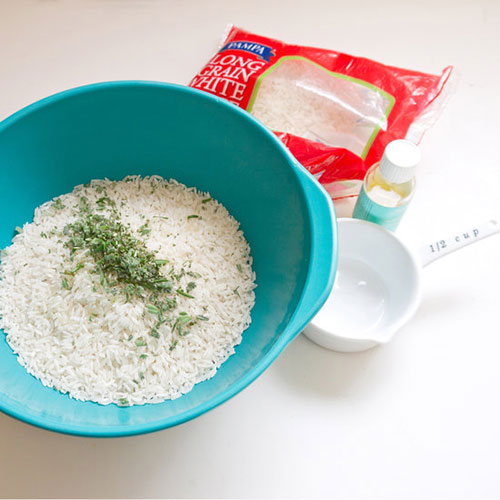 Tự làm mặt nạ gạo cho đôi mắt hết thâm quầng - 3