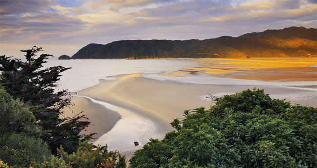 Công viên quốc gia Abel Tasman, New Zealand.
