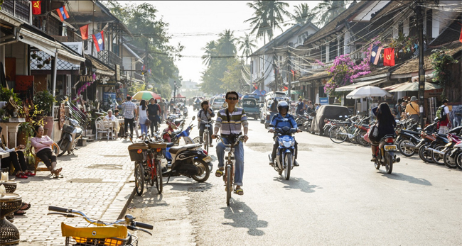 Luang Prabang, Lào.
