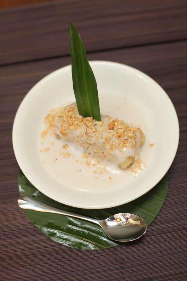 Chuối bọc nếp nướng đơn giản mà ngon - 1