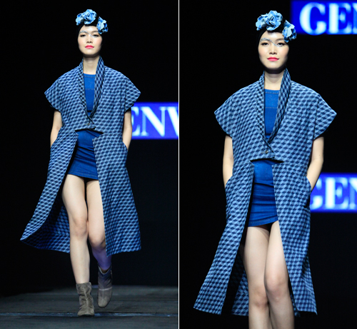 Hoa hậu Thùy Dung duyên dáng trên sàn catwalk - 4