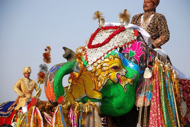 Ngạc nhiên với nghệ thuật xăm mình cho lợn, tô màu cho voi - 2