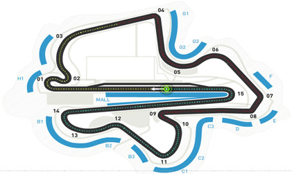 Lịch thi đấu F1: Malaysia GP 2014 - 1