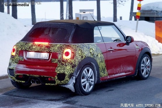 MINI JCW phiên bản convertible lộ ảnh thử nghiệm - 2