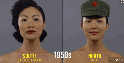 Vẻ đẹp phụ nữ Hàn thay đổi thể nào trong 100 năm qua - 1