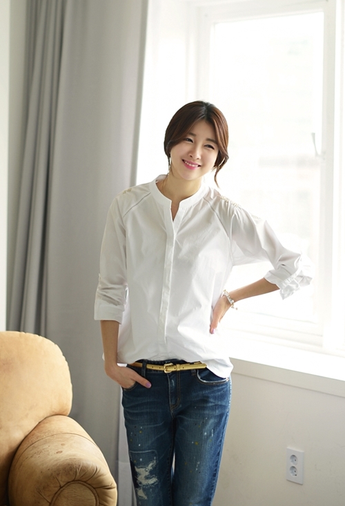 Mùa hè của nữ công sở mê sơ mi trắng - 3