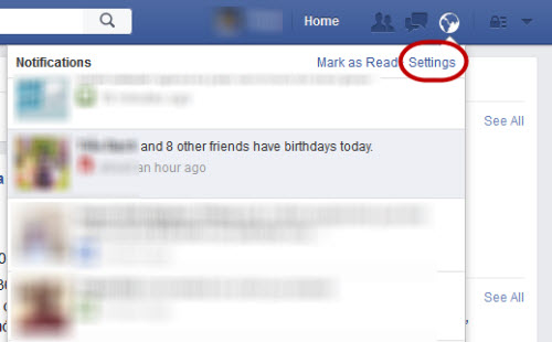 Hủy nhận thông báo “hôm nay sinh nhật của...” trên Facebook - 1
