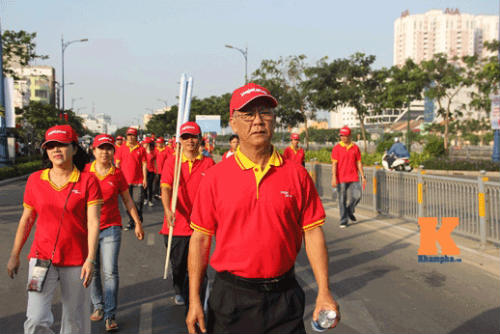 Sôi động ngày chạy Olympic vì sức khỏe toàn dân ở TP HCM - 7