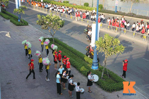 Sôi động ngày chạy Olympic vì sức khỏe toàn dân ở TP HCM - 2