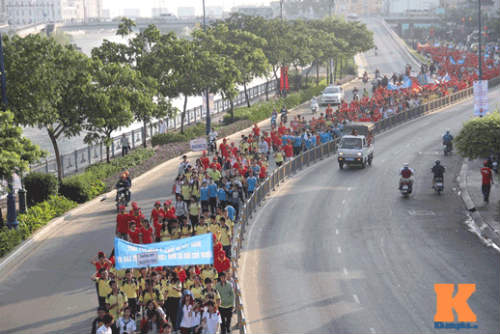 Sôi động ngày chạy Olympic vì sức khỏe toàn dân ở TP HCM - 9