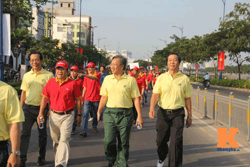 Sôi động ngày chạy Olympic vì sức khỏe toàn dân ở TP HCM - 10