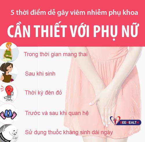 5 thời điểm dễ gây viêm nhiễm phụ khoa nhất - 1