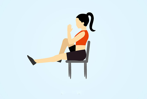 5 bài tập khi ngồi trên ghế giúp cơ thể thon gọn - 5