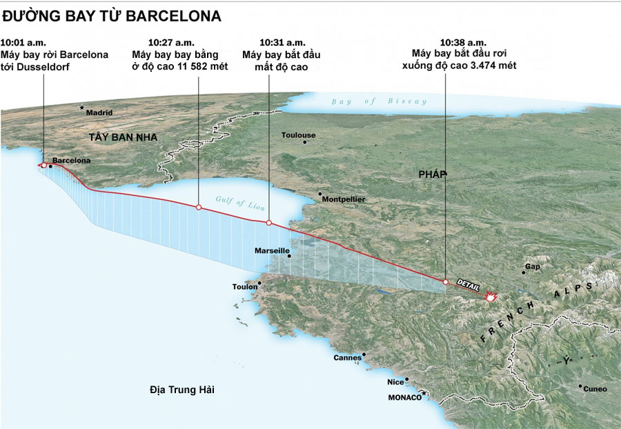 Infographic: Hành trình định mệnh của máy bay Airbus A320 - 3