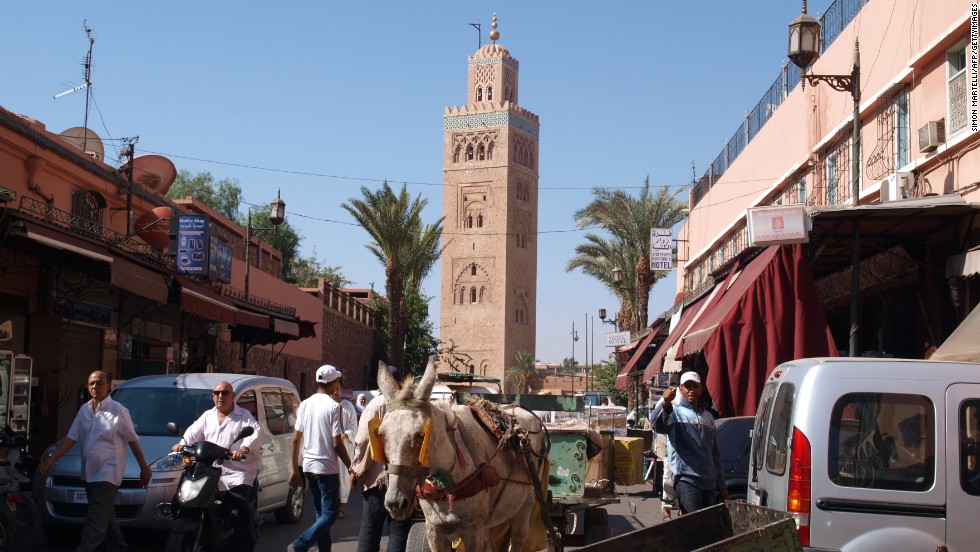 Thành phố Marrakech, Morocco tăng xếp bậc so với năm 2014 và xuất sắc giành vị trí số 1, trở thành điểm đến hấp dẫn nhất thế giới.