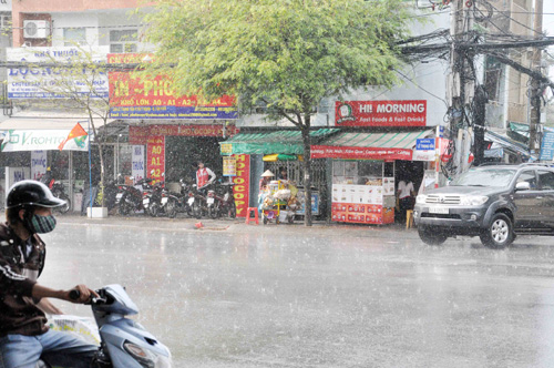 Mưa “vàng” đổ xuống giữa Sài Gòn oi bức - 6