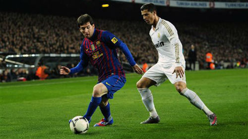 Messi muốn trọng tài đuổi Ronaldo ở El Clasico - 1