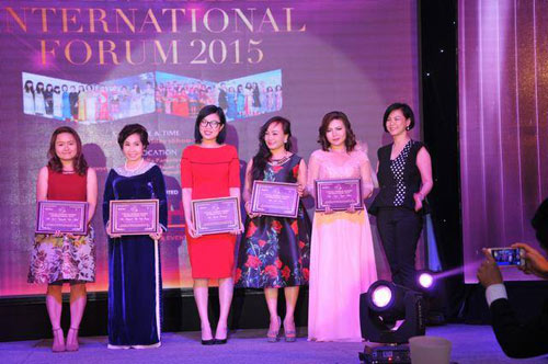 Annie đồng hành cùng Diễn đàn Nữ lãnh đạo quốc tế 2015 - 1