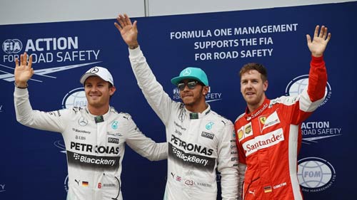 Phân hạng Malaysian GP: Hamilton đoạt pole trong mưa - 1