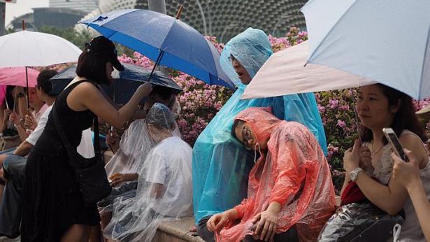 Singapore mưa trắng trời ngày đưa tiễn cố Thủ tướng Lý Quang Diệu - 1
