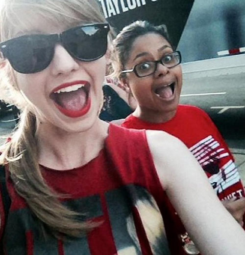 Thiếu nữ nổi tiếng vì giống hệt Taylor Swift - 7