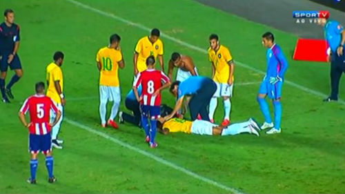 Sao trẻ Brazil bất tỉnh sau khi ghi bàn - 1