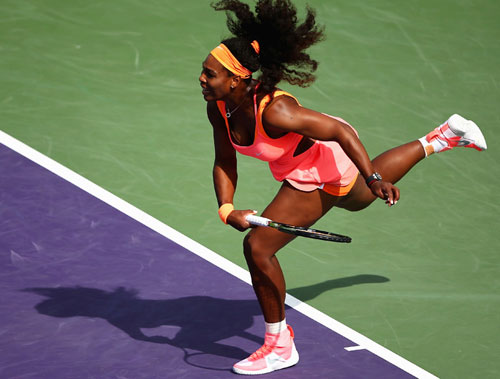 Serena – Kuznetsova: Tốc hành vào tứ kết (V4 Miami) - 1