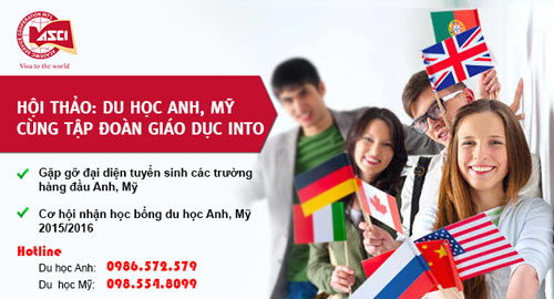 Dự hội thảo học bổng trường top tại Anh, Mỹ, nhận quà Iphone 6 - 1