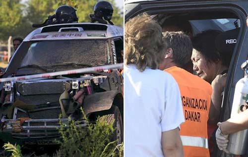 Dakar Rally: Tay đua nữ gây tai nạn nghiêm trọng - 1