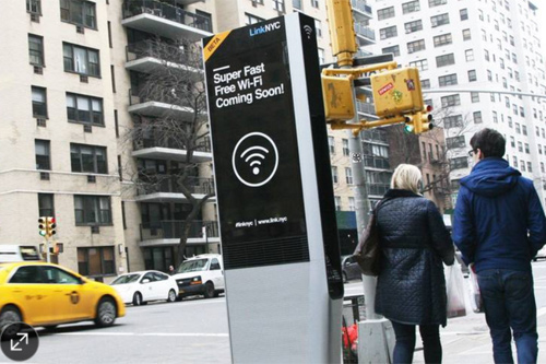 500 cột điện thoại tại New York sẽ chuyển thành cột phát Wi-Fi - 1