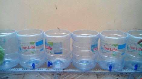 Lạ mắt vườn cây từ vật dụng tái chế của học sinh lớp 8 - 2