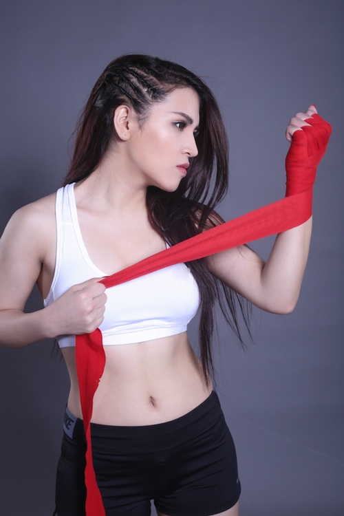 Tố Ny quyến rũ khi hóa thân thành boxing girl - 3