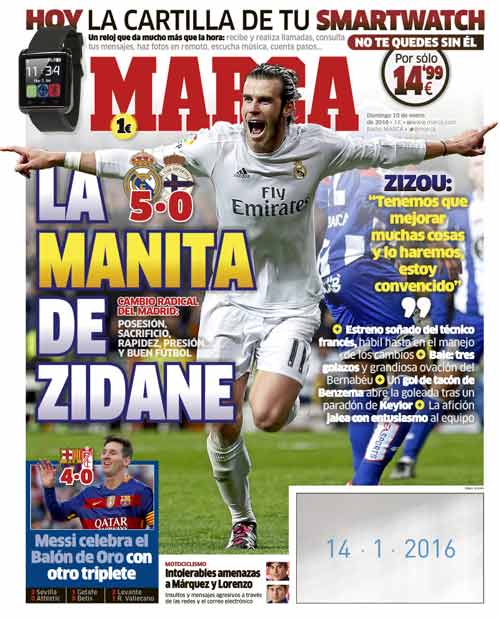 Zidane được gọi là “biệt dược” với Real Madrid - 1